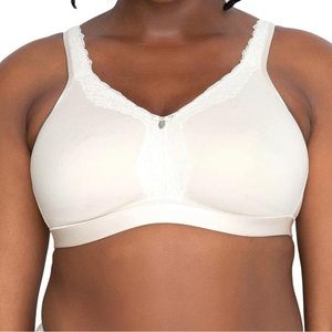 Curvy Couture Cotton Luxe Unlined Wire-Free Bra